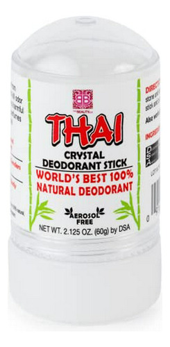 Desodorante De Piedra De Alumbre Thai Crystal - 100% Natural