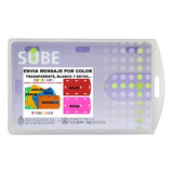 Porta Tarjeta Credencial Sube Card Pack X25 Villa Crespo