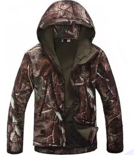 Chaqueta Softshell Realtree + Guante Primera Capa + Bandana