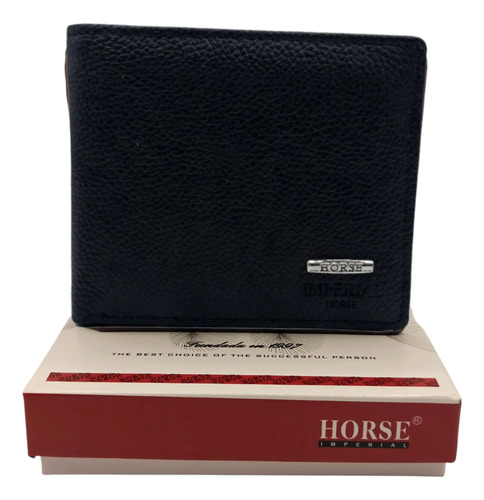 Billetera Cartera Horse Imperial De Piel Para Hombre