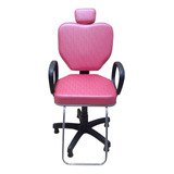 Cadeira Fixa Nanda - Pink - Madeira/metal - 50x50x90 Cm