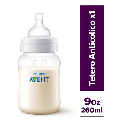 BIBERÓN Anti Cólicos Philips Avent SCF813\u002F17 260ML | MercadoLibre