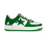 A Bathing Ape Bape Sta Low Green White 