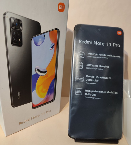 Xiaomi Redmi Note 11 Pro 6/128 *nfc, Super Amoled, Óptimo Desempeño. 