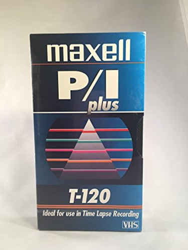 Maxell P / I Plus T-120 Vhs, Paquete De 10
