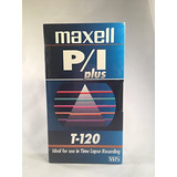 Maxell P / I Plus T-120 Vhs, Paquete De 10