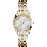 Reloj Bulova Corporate Original Acero Inoxidable Para Mujer