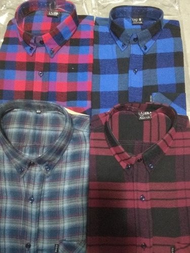 Camisa Leñadoras Talle Especial. Bien Abrigada! Nuevas