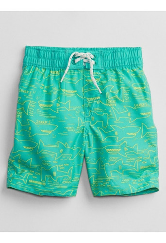 Gap - Shorts Praia/piscina - C/protecao Uv 50+ - Original