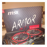 Placa De Video Radeon Rx 580 8gb Oc Edition Msi Armor Mk2