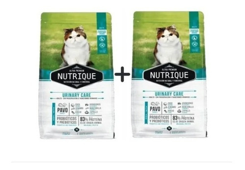 Alimento Para Gato Adulto Nutrique Urinare Care 4 Kg Pavo