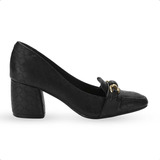 Sapato Feminino Mocassim Salto Bloco Beira Rio 4304.104