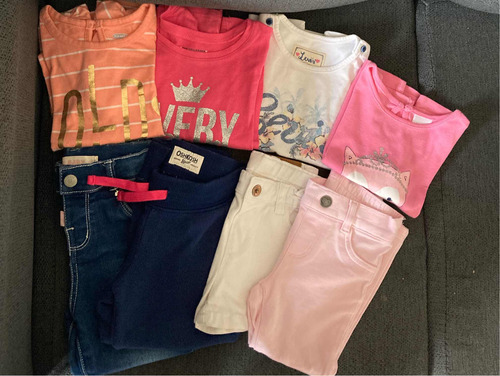 Lote De Ropa De Nena Levis Old Navy Oshkosh Talle 2 Años