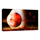 Cuadro Decorativo Canvas Moderno Mapa Estelar Espacio Color Mapa Estelar Espacio 34 Armazón Natural