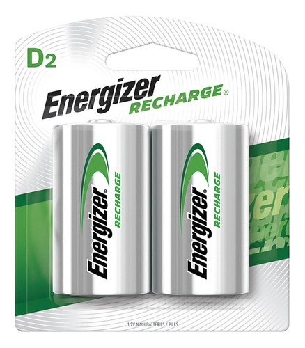 Energizer Pila Recargable Tamaño Dx2 Unidades 