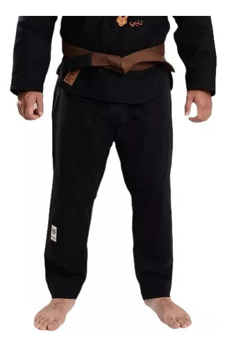 Calça De Kimono Rip Stop Preta Jiu Jitsu -  Vouk