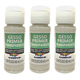 3 Gesso Primer Transparente Corfix 60ml