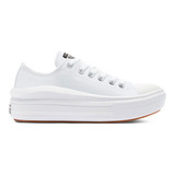 Tenis Chuck Taylor All Star Move Ox Para Mujer-blanco