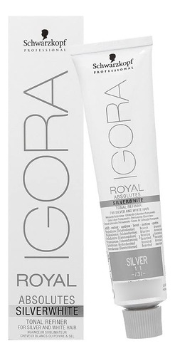 Schwarzkopf Igora Royal Absolutes Silverwhite Refinador Ton.