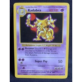 Cartas Pokemon Base Kadabra 32/102 Played