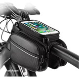 Porta Celular Mini Alforja Bolso Bicicleta 2 Compartimientos