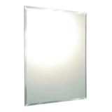 Espelho Decorativo De Banheiro Grande 80x70cm Com Suporte