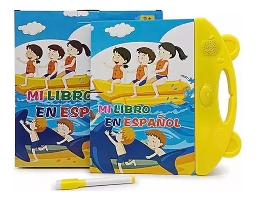 Mi Libro En Español Educativo Interactivo Para Niños A Pila.