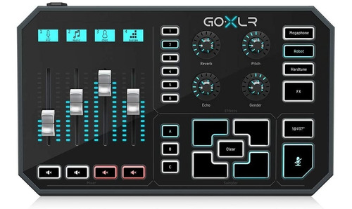 Tc Electronic Go Xlr Mezcladora Streaming 4 Canales Usb 