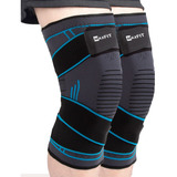 Par Rodillera Deportiva D Compresion Con Cintas Maxfit Hx936