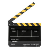 Claqueta Acrílica De 30 X 25 Cm Para Director De Cine Clappe