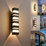 Lámparas De Pared Moderna Led Impermeable Para Exterior
