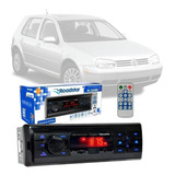 Aparelho Radio Mp3 Fm Usb Bluetooth Roadstar Vw Golf