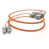 Cable Fibra Optica Om1 62.5/125 Sc A Sc  Multimodo X 10m