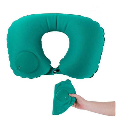 Cojín Almohada Para Viaje Inflable Para El Cuello