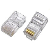 Fichas Conector Rj45 Stan X100 Unidades