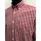Camisa Tommy Hilfiger Classic Fit Talle Small Red/white