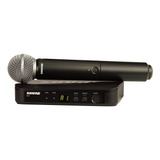 Microfono Inalambrico Shure Blx24/sm58 De Mano Nuevo Envio