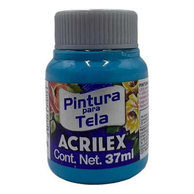 Pintura Para Tela Acrilex Azul Mar Mate 37ml | MercadoLibre