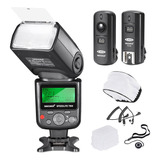 750ii Ttl Flash Kit Nikon D7200 D7100 D7000 D5500 D5300...