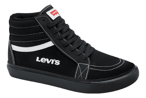 Tenis Choclo Levi's 790 Negro Con Blanco Para Junior