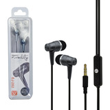 Audifonos Alambricos Jack 3.5mm In-ear Manos Libres Pc