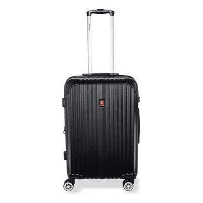 Maleta Royal Swiss® Andermatt Rígida Mediana 24 Inch Color Negro | Envío gratis