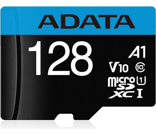 Tarjeta De Memoria Adata Ausdx128guicl10a1-ra1 Premier Con Adaptador Sd 128gb