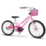 Bicicleta Infantil Nathor Aro20 Menina Bella 9 A 11 Anos