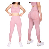 Conjunto Deportivo  Gym Yoga Calza Levanta Gluteos