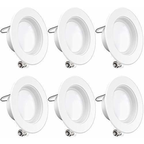 6 Unidades  11 W 4  Pulgada Energy Star Ullisted Downlight R