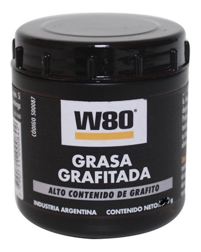 Grasa Grafitada De Grafito W80 Pote 100gr