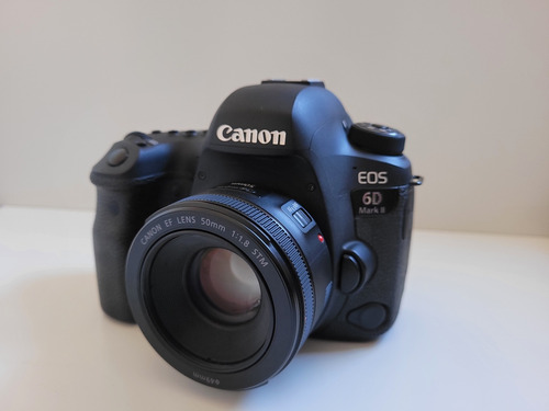 Camera Canon Full Frame 6d Mark Ii C Lente 50mm 1.8