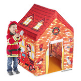 Barraca Infantil Cabana Tenda Dos Bombeiros - Replay Kids