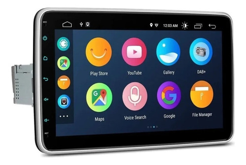 Estereo Pantalla Gigante Gps Android Carplay Universal 1 Din